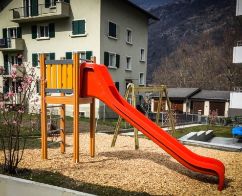 Kinderspielplatz Wallis Volken Gartenbau