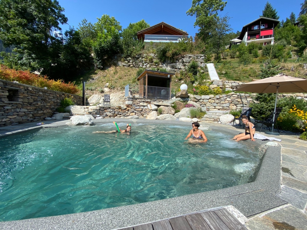Pool Wallis Spa Pool Volken Gartenbau Oberwallis